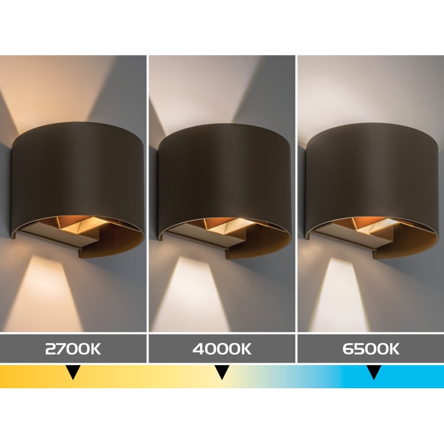 Rabalux - LED Außenwandleuchte LED/5W/230V 2700/4000/6500K IP54 beige