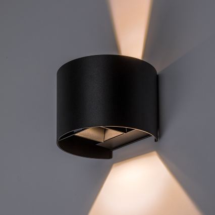Rabalux - LED Außenwandleuchte LED/5W/230V 2700/4000/6500K IP54 schwarz