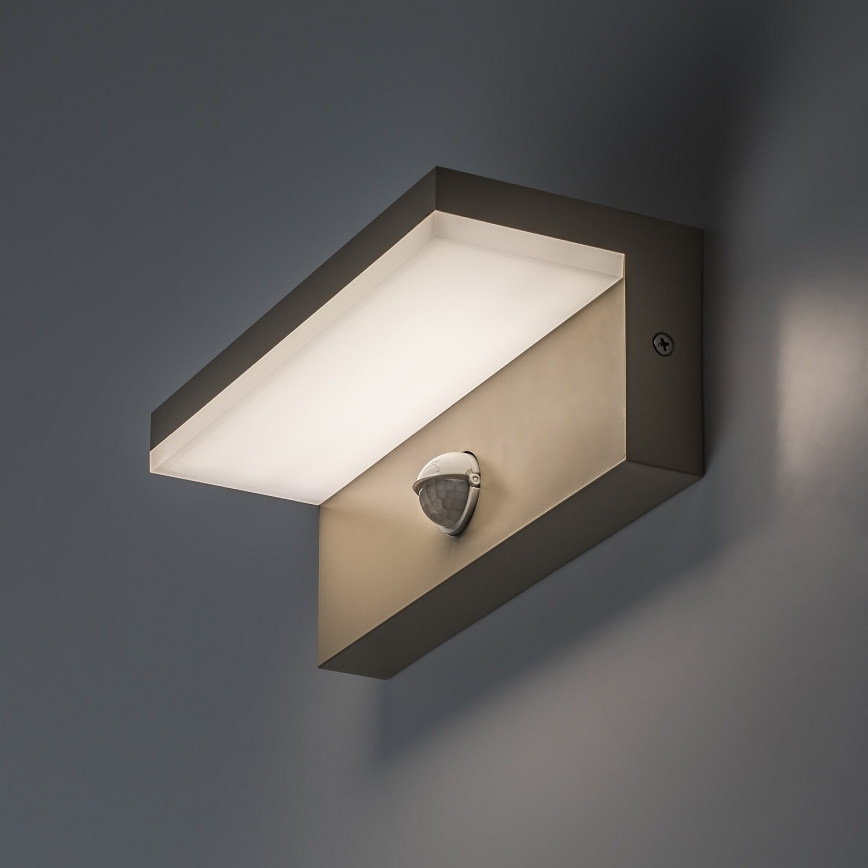 Rabalux - LED Außenwandleuchte mit Sensor LED/9W/230V IP54 beige