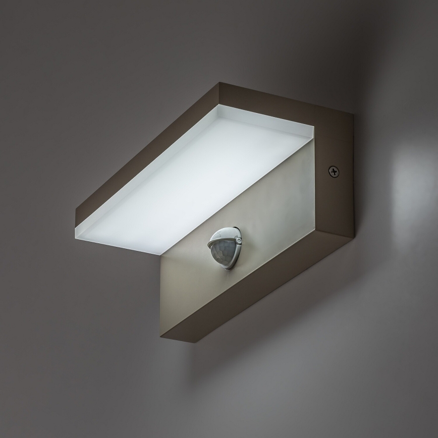 Rabalux - LED Außenwandleuchte mit Sensor LED/9W/230V IP54 beige