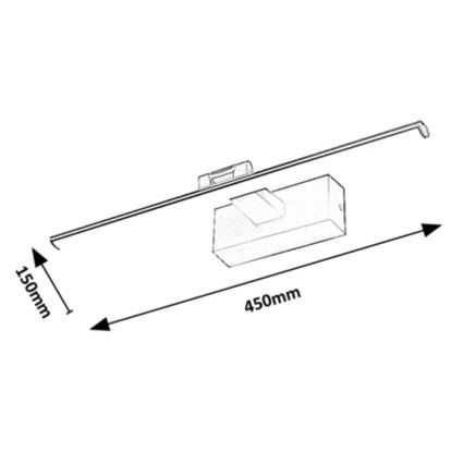 Rabalux - LED-Bilderleuchte LED/8W/230V 3000K 45 cm