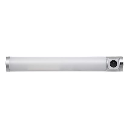 Rabalux - LED-Küchenunterbauleuchte mit Steckdose LED/8W/230V 4000K 68 cm silbern