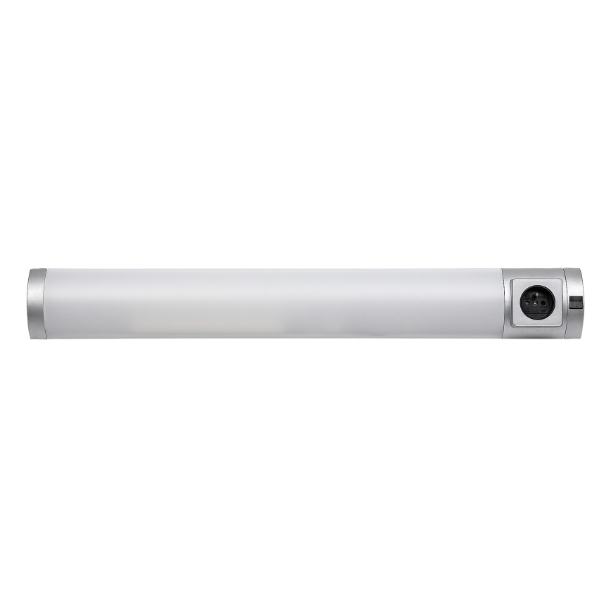 Rabalux - LED-Küchenunterbauleuchte mit Steckdose LED/8W/230V 4000K 68 cm silbern