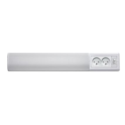 Rabalux - LED-Küchenunterbauleuchte mit Steckdosen LED/10W/230V 4000K 50 cm weiß