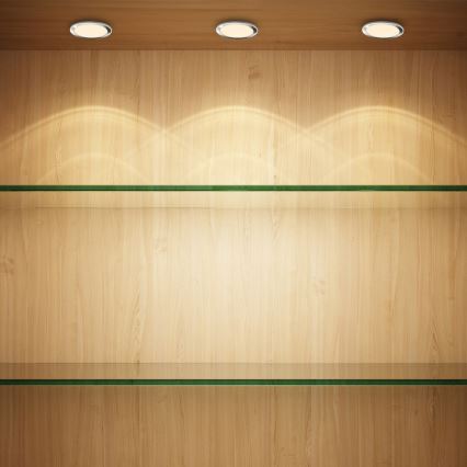 Rabalux - Set 3x dimmbare LED-Schrankleuchten LED/1W/230V 4000K