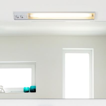 Rabalux - LED-Küchenunterbauleuchte mit 2 Steckdosen LED/15W/230V 4000K 70 cm weiß