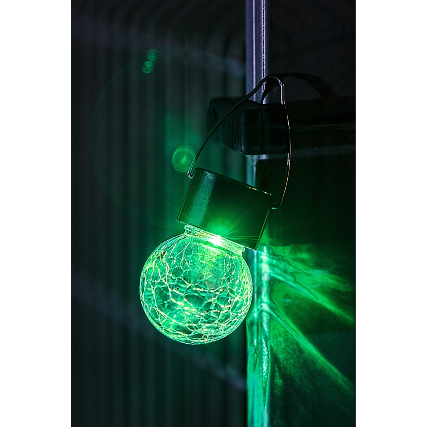 Rabalux - LED RGB Außen-Solarleuchte mit Schalter LED/0,06W 60 mAh IP44