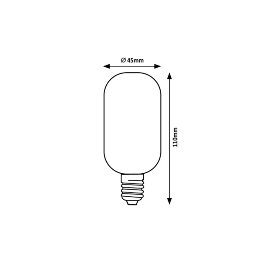 Rabalux - LED-Glühlampe T45 E27/4W/230V 3000K
