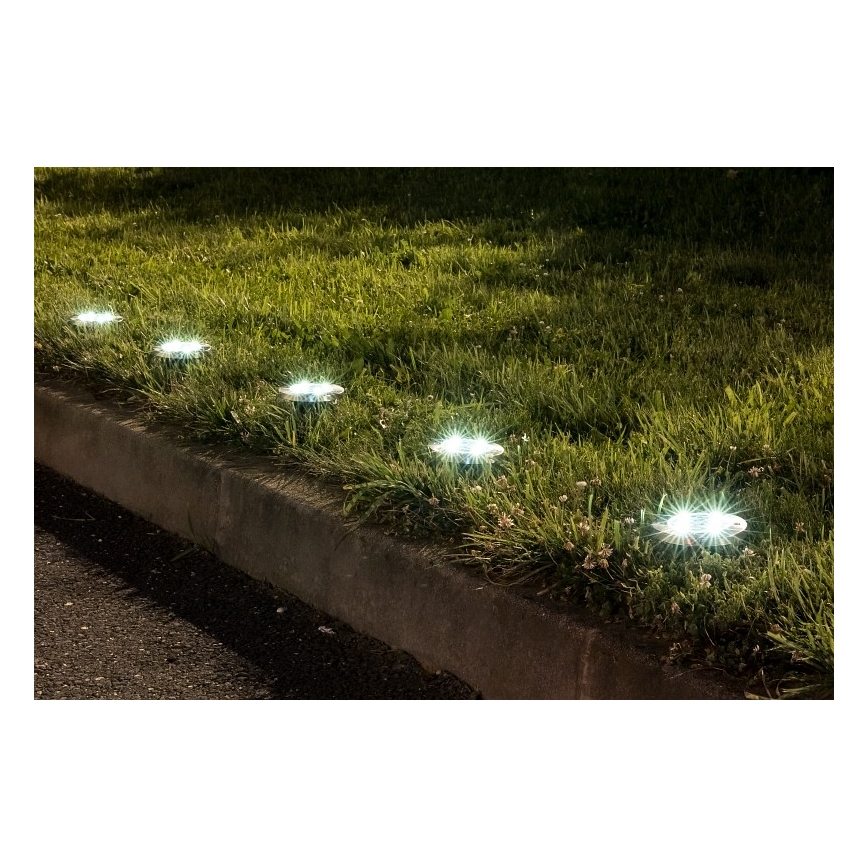Rabalux - LED Außen-Solarleuchte mit Sensor LED/0,24W/1xAA 400 mAh Schwarz IP44