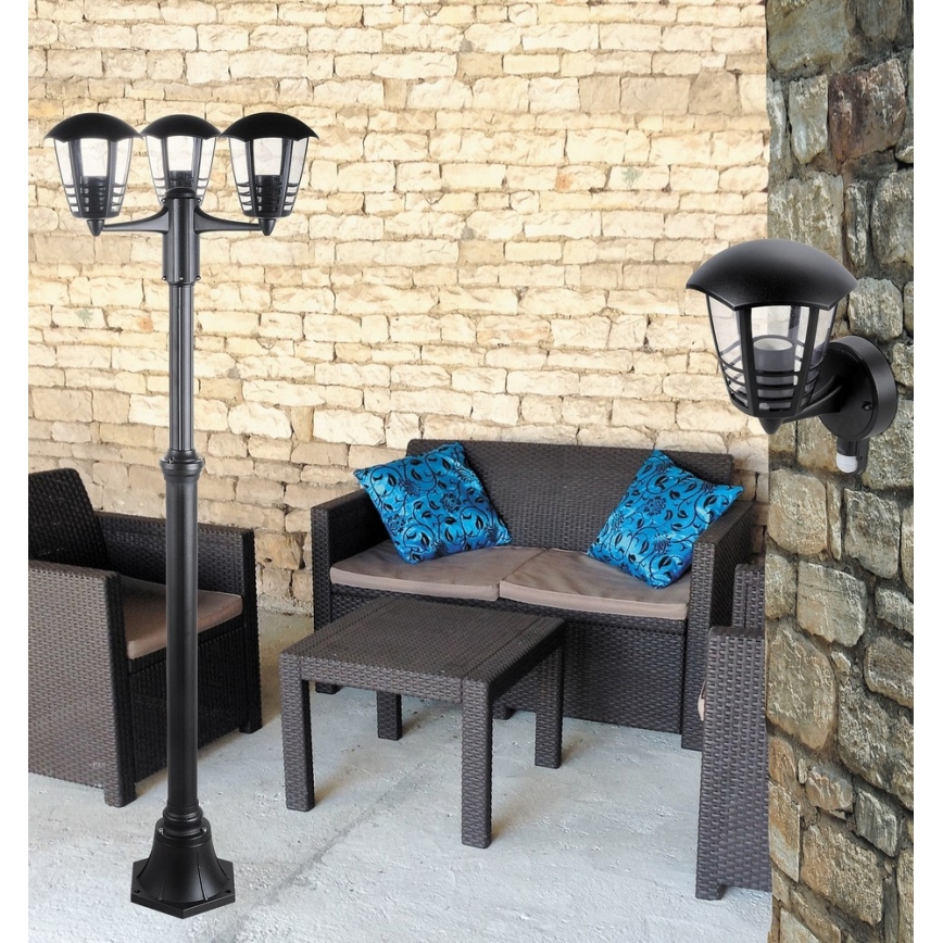 GARDEN - Außenleuchte 3xE27/60W/230V IP44 1,9 m