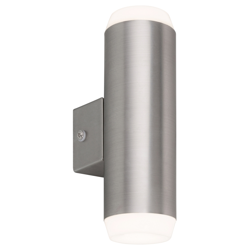 Rabalux - LED-Outdoor-Wandleuchte 2xLED/4W/230V saténový matt Chrom IP44