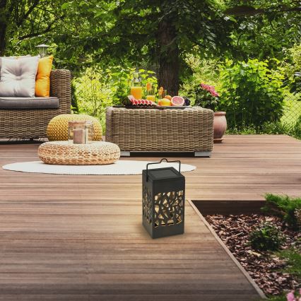 LED Außen-Solarleuchte mit Sensor LED/0,07W/1xAA  IP23