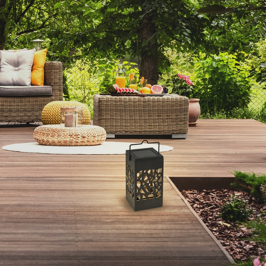 LED Außen-Solarleuchte mit Sensor LED/0,07W/1xAA  IP23