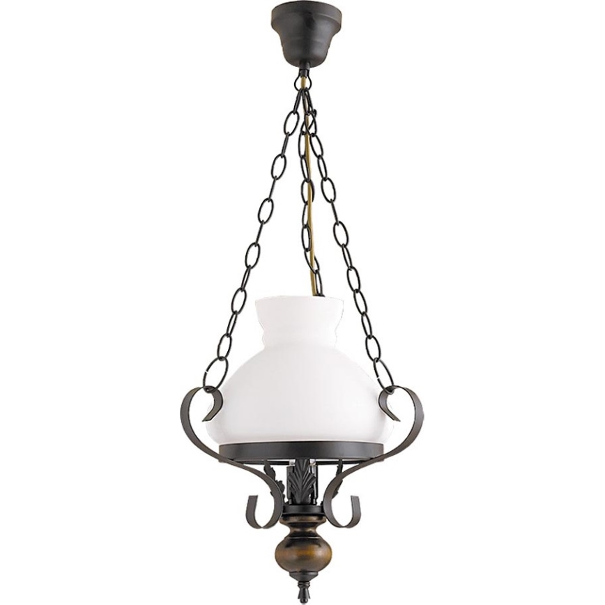 Rabalux - Ersatzglas für Hängeleuchte, Tischleuchte und Wandleuchte E27 d 23,5 cm weiß