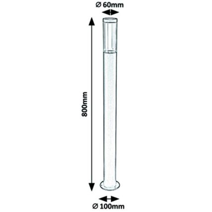 Rabalux - Außenleuchte 1xGU10/7W/230V IP44