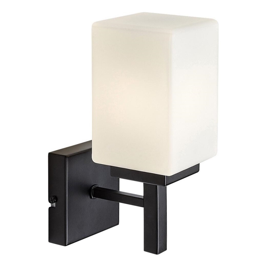 Rabalux - Badezimmer-Wandleuchte 1xE14/10W/230V IP44 schwarz