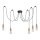 Rabalux - Deckenleuchte an Kabel 5xE27/60W/230V Spinne Buche