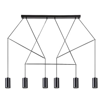 Rabalux - Deckenleuchte an Kabel 6xGU10/50W/230V