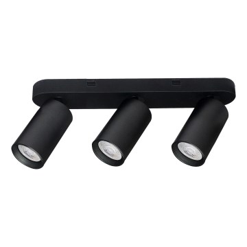 Rabalux - Deckenstrahler 3xGU10/7W/230V schwarz