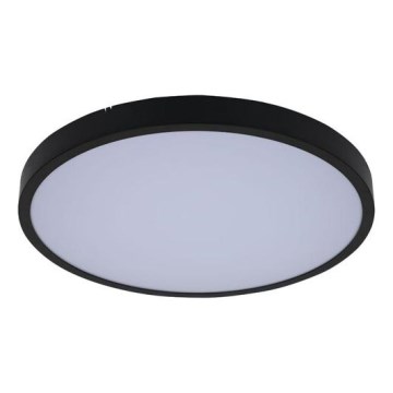 Rabalux - Dimmbare Badezimmer-Deckenleuchte (LED RGB) LED/36W/230V 3000-6000K Wi-Fi Tuya IP44 d 42 cm schwarz + Fernbedienung