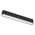 Rabalux - Dimmbare LED-Deckenleuchte für 1-Phasen-Schienensystem LED/12W/24V 2700-5500K Wi-Fi Tuya 22 cm schwarz