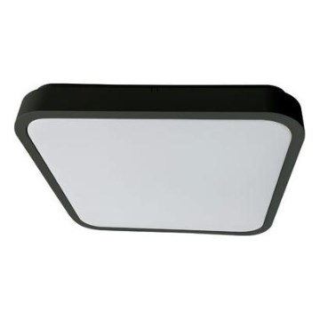 Rabalux - Dimmbare LED-Deckenleuchte für Badezimmer LED/36W/230V 3000-6000K IP44 42x42 cm schwarz + Fernbedienung