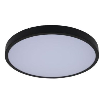 Rabalux - Dimmbare LED-Deckenleuchte für Badezimmer LED/36W/230V 3000-6000K IP44 d 42 cm schwarz + Fernbedienung