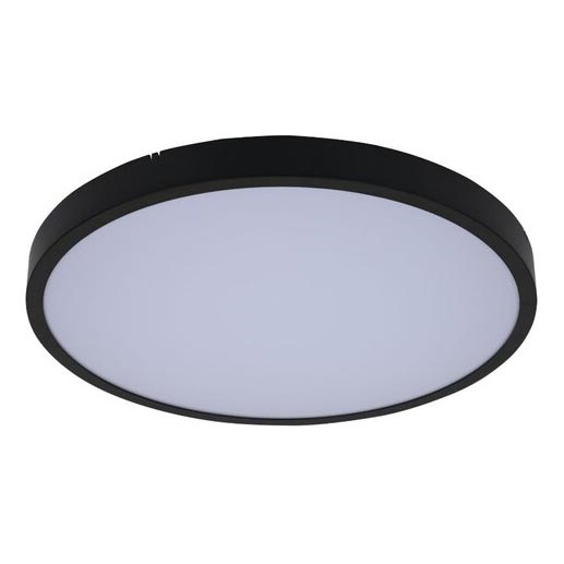 Rabalux - Dimmbare LED-Deckenleuchte für Badezimmer LED/36W/230V 3000-6000K IP44 d 42 cm schwarz + Fernbedienung