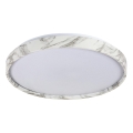 Rabalux - Dimmbare LED-Deckenleuchte LED/24W/230V 3000-6500K Ø 38 cm weiß + Fernbedienung