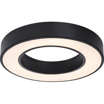 Rabalux - Dimmbare LED-Deckenleuchte LED/45W/230V 3000-6500K Ø 60 cm schwarz + Fernbedienung