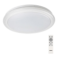 Rabalux - dimmbare LED-Deckenleuchte mit Fernbedienung RGB LED/32W/230V Ø 40 cm