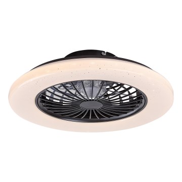 Rabalux - Dimmbare LED-Deckenleuchte mit Ventilator LED/48W/230V 3000-6500K + Fernbedienung