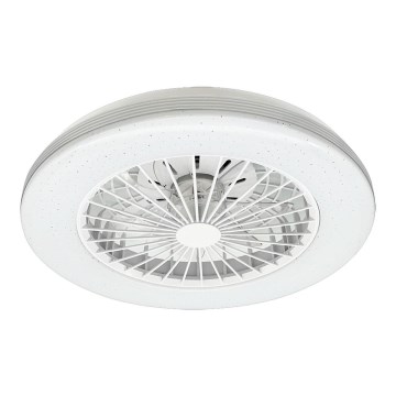 Rabalux - Dimmbare LED-Deckenleuchte mit Ventilator LED/48W/230V 3000-6500K + Fernbedienung