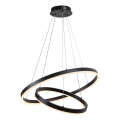 Rabalux - dimmbare LED-Pendelleuchte mit Seilabhängung LED/80W/230V 3000-6500K + Fernbedienung