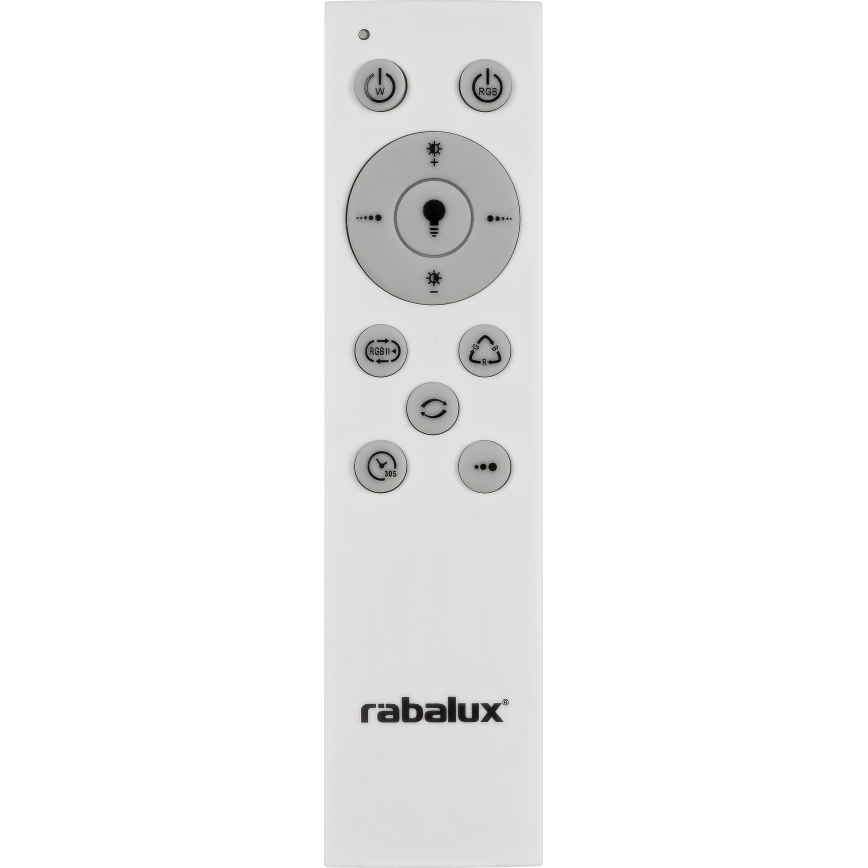Rabalux - Dimmbare LED-RGB-Deckenleuchte LED/40W/230V 3000-6000K + Fernbedienung