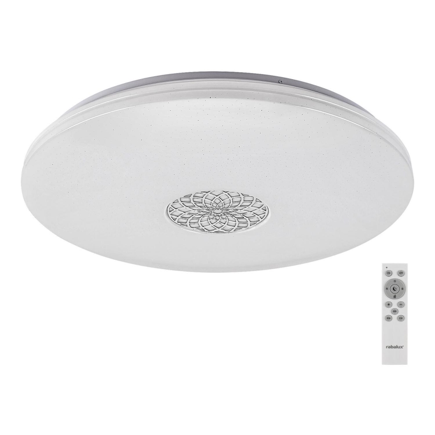 Rabalux - Dimmbare LED-RGB-Deckenleuchte LED/40W/230V Wi-Fi 3000-6500K d 60 cm + Fernbedienung