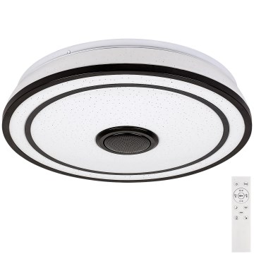 Rabalux - Dimmbare LED-RGB-Deckenleuchte mit Lautsprecher LED/24W/230V 3000-6500K + Fernbedienung