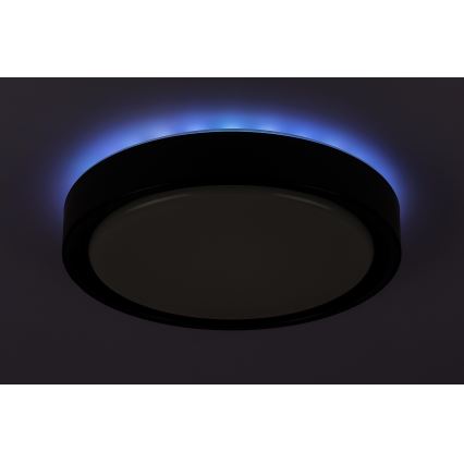 Rabalux - LED RGB dimmbare Deckenleuchte mit Sensor LED/28W/230V 2700-5000K Ø 36 cm + Fernbedienung