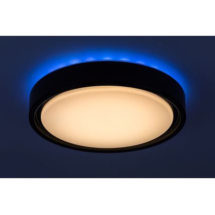 Rabalux - LED RGB dimmbare Deckenleuchte mit Sensor LED/28W/230V 2700-5000K Ø 36 cm + Fernbedienung