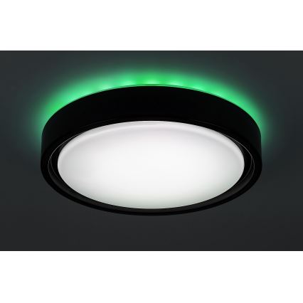 Rabalux - LED RGB dimmbare Deckenleuchte mit Sensor LED/28W/230V 2700-5000K Ø 36 cm + Fernbedienung