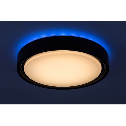 Rabalux - Dimmbare LED-RGB-Deckenleuchte mit Sensor LED/28W/230V 2700-5000K + Fernbedienung