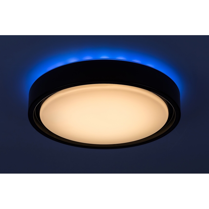 Rabalux - Dimmbare LED-RGB-Deckenleuchte mit Sensor LED/28W/230V 2700-5000K + Fernbedienung