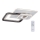 Rabalux - Dimmbarer LED-Aufbaukronleuchter LED/48W/230V 3000K/4000K/6000K + FB