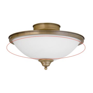 Rabalux - Ersatzglas für die Deckenleuchte ELISETT E14