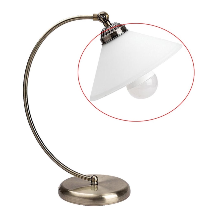Rabalux – Ersatzglas für Leuchten 2701-2705 und 2708 E27 (small)