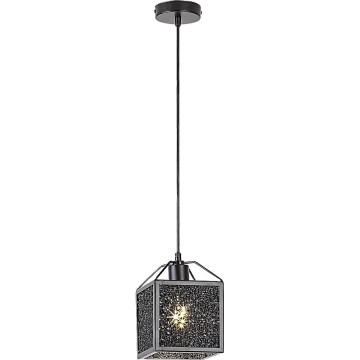 Rabalux - Hängeleuchte an Schnur 1xE27/40W/230V schwarz