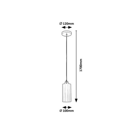 Rabalux - Kronleuchter an Schnur E27/40W/230V