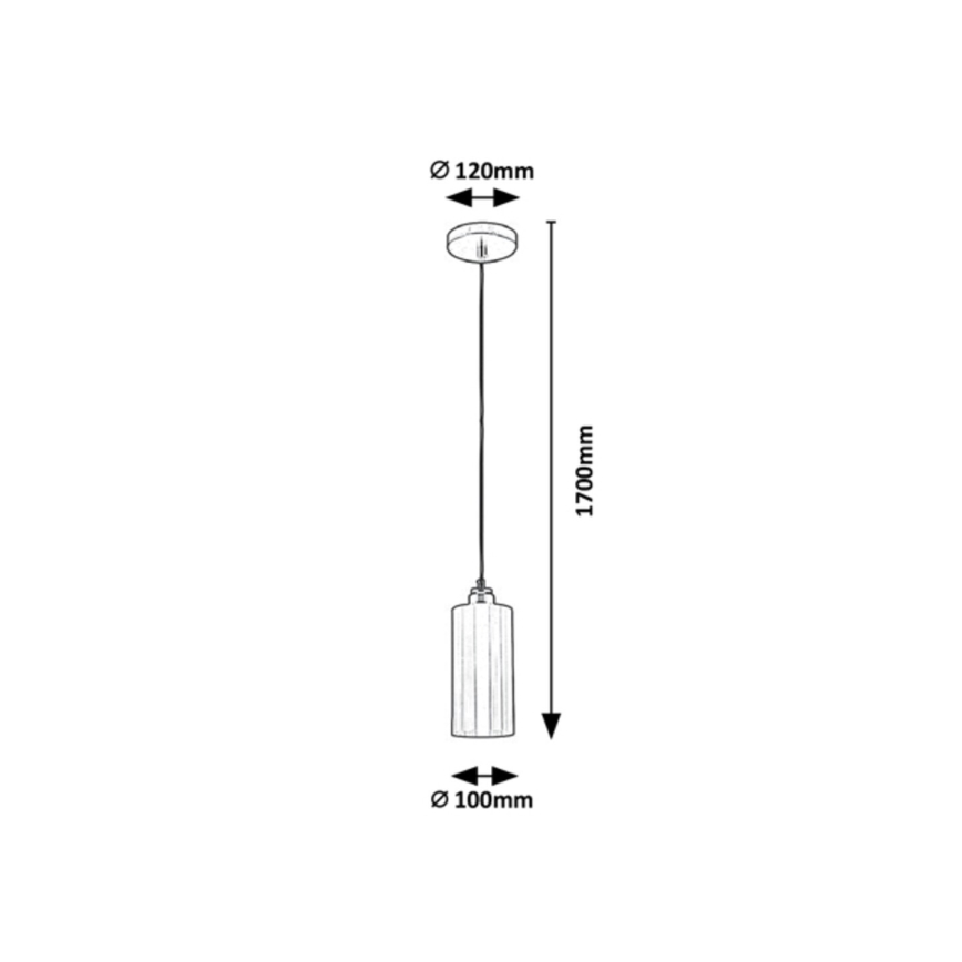 Rabalux - Kronleuchter an Schnur E27/40W/230V