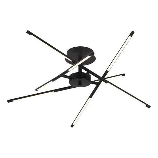 Rabalux - LED-Anbauleuchte LED/40W/230V 3000K schwarz