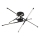 Rabalux - LED-Anbauleuchte LED/40W/230V 3000K schwarz